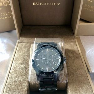 Burberry Gunmetal Grey Men's Watch